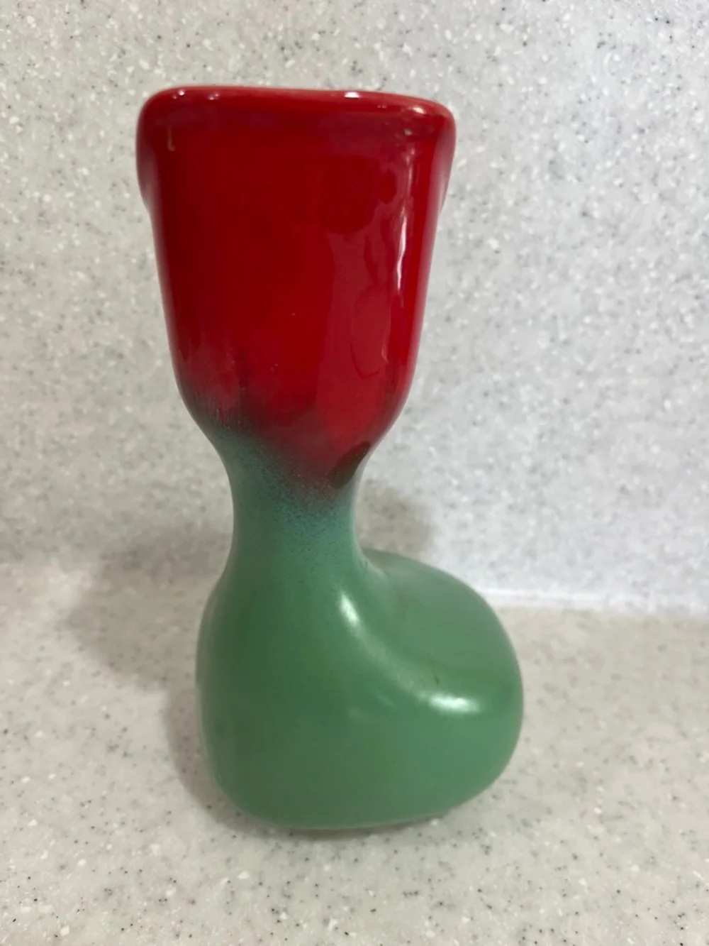 Vtg 50s Giovanni Petucco Ceramic Abstract Vase ITALY Modernistic MCM Art - Picture 3 of 10